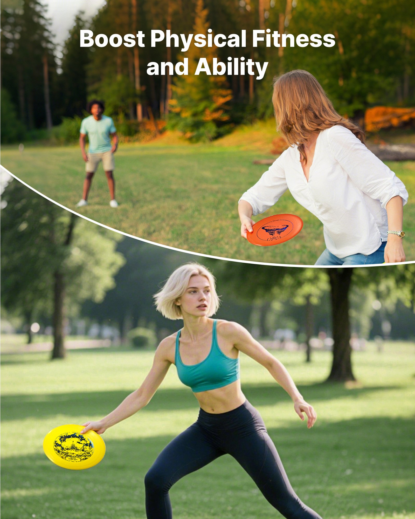 VEVOR Juego de 5 Piezas para Principiantes de Disco Golf para Entrenamiento de Fuerza Corporal Completo, con Putter, Driver de Rango Medio y Mini Marcador, para Jardín, Césped, Playa y Exteriores
