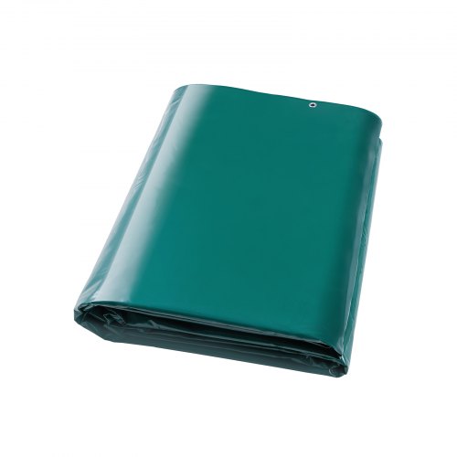 Lona impermeable de PVC VEVOR 16.5 x 29.5 pies Lona de PVC resistente con ojales