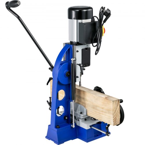 VEVOR Máquina Embutidora con Banco de Trabajo Móvil para Trabajo de La Madera Perfecta para La Realización de Tenones Cuadrados Utilizar para Procesar Productos de Madera y Materiales Metálico