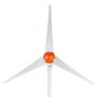 VEVOR Kit de Generador de Turbina Eólica 500 W 12 V 3 Palas Controlador MPPT Dirección del Viento Ajustable Velocidad de Arranque del Viento 2,5 m/s para Hogar, Granja, Vehículos Recreativos, Barcos