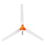 VEVOR 1200W 24V Wind Turbine Generator, 3-Blade Wind Turbine Kit with Wind/Solar Hybrid Controller, Efficient 3-Phase AC Permanent Wind Power Generator for RV Boat Home Farm (Tower Pole Not Included)