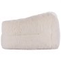 VEVOR Sillón Puff 1220 x 1190 x 711 mm con Reposabrazos para Adultos, Relleno de Felpa Esponjosa y Espuma de Alta Densidad, Sillón Puff para Adultos con Zapper para Sala de Estar, Dormitorio, Beige