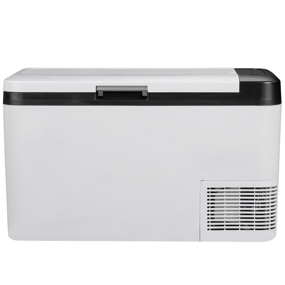 VEVOR Nevera Portátil Eléctrica 25 L 60 W, Refrigerador Portátil 12/24 V Nevera Portátil para Coche, Refrigeración Eficiente -20 °C ~ 20 °C con Bajo Ruido de 45 dB para Coche y Autocaravana
