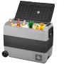 VEVOR Nevera Portátil Eléctrica 60 L 80 W Refrigerador Portátil con 2 Zonas 12/24 V Nevera Camping de Viaje Refrigeración Eficiente -20°C - 20°C