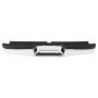 VEVOR Rear Bumper, Compatible with 1995-2004 Toyota Tacoma, Chrome Steel Rear Bumper, Replacement Rear Bumper with License Plate Light and Footrest Pad, without Sensor Holes, for TO1102215