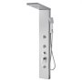 VEVOR Shower Panel Tower System (5 in 1) with Rain Waterfall Shower Head, (1345 mm) Stainless Steel Shower Column, Wall-Mounted Rain Massage System, with Hand Shower & Bathtub Spout & 3 Body Jets