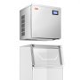 VEVOR Máquina para Fabricar Hielo 550 ​​libras/día Máquina de Hielo de Acero Inoxidable 560 mm Autolimpiante Programada Máquina de Cubitos de Hielo Modular para Restaurantes Hoteles (Solo Cabezal)