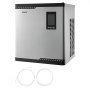 VEVOR Commercial Ice Maker Machine - Head, 136 kg/Day Stainless Steel Ice Machine with Scheduled Ice-Making, Self-Cleaning, Adjustable Thickness, Ideal for Restaurant Bar Cafe Hotel - Head Only