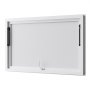 VEVOR Concession Window 152x92 cm, Aluminum Alloy Frame Service Window for Food Truck, Up to 85 Degrees Stand Serving Window with Awning Door and Drag Hook, Rainwater Resistant for Concession Trailer
