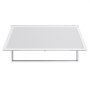 VEVOR Concession Window 188x102cm, Aluminum Alloy Frame Service Window for Food Truck, Up to 85 Degrees Stand Serving Window with Awning Door and Drag Hook, Rainwater Resistant for Concession Trailer
