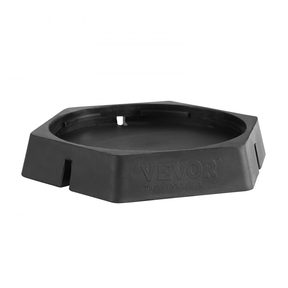 VEVOR Leveling Pads for Motorhomes, Round 9-Inch Landing Feet, Fixed Jack Stabilizers, Rubber Jack Pads, 2268 kg Capacity per Motorhome Jack Pad