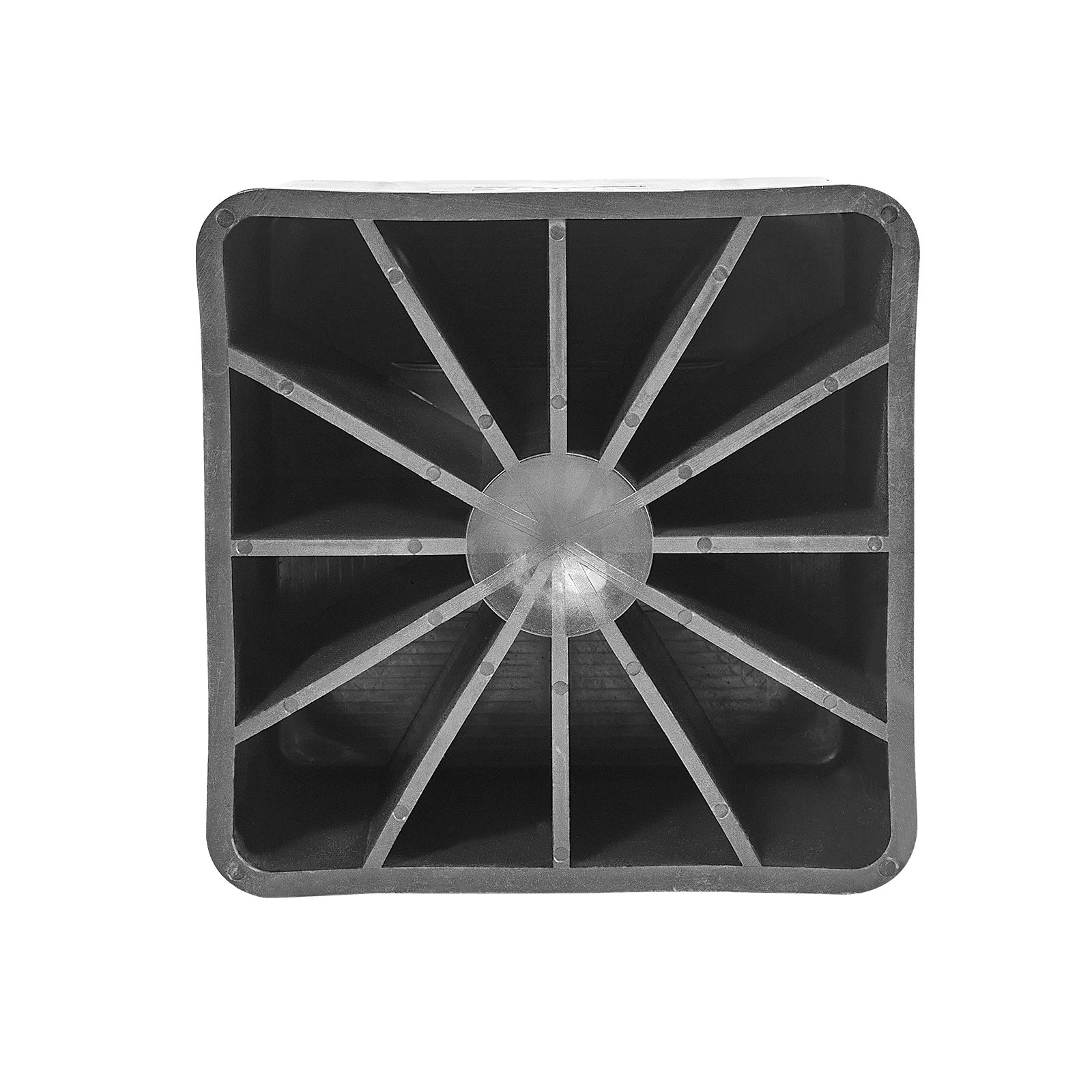 VEVOR Bloques de Nivelación para Remolque de 15 cm de Alto y Alta Resistencia, Carga 2777 kg Cada Uno, para Soportes de Gato, Taburetes y Accesorios para Caravanas, 240 x 240 x 152 mm, 2 uds