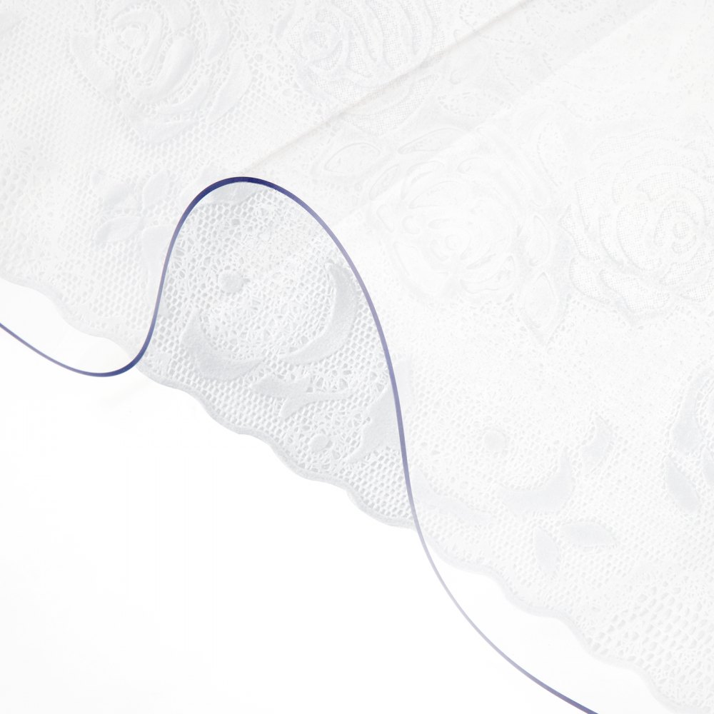 VEVOR Mantel de PVC transparente Cubierta de mesa impermeable Protector de escritorio de 36x60 pulgadas