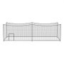 VEVOR Red Rectangular Portátil para Bateo de Béisbol, con Tejido HDPE Anudado de 45 Capas y Cuerdas Largas de Posicionamiento, 10668 x 3200 x 3100 mm, para Patio, Gimnasios, Centros Entrenamiento