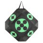 VEVOR 381 x 381 x 381 mm Archery Target, Cube Bow Target for Recurve Bows, Compound Bows or Longbows, Portable Bow Arrow Target for Children, Youth, and Adults, Black