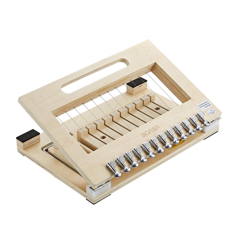 VEVOR Cortador de Jabón Multifuncional, Rebanador de Jabón de 12 Trozos, Alambre de Acero Inoxidable, Tensión Ajustable, Marco de Madera, Herramienta de Corte Manual para Bricolaje Regalo Artesanal
