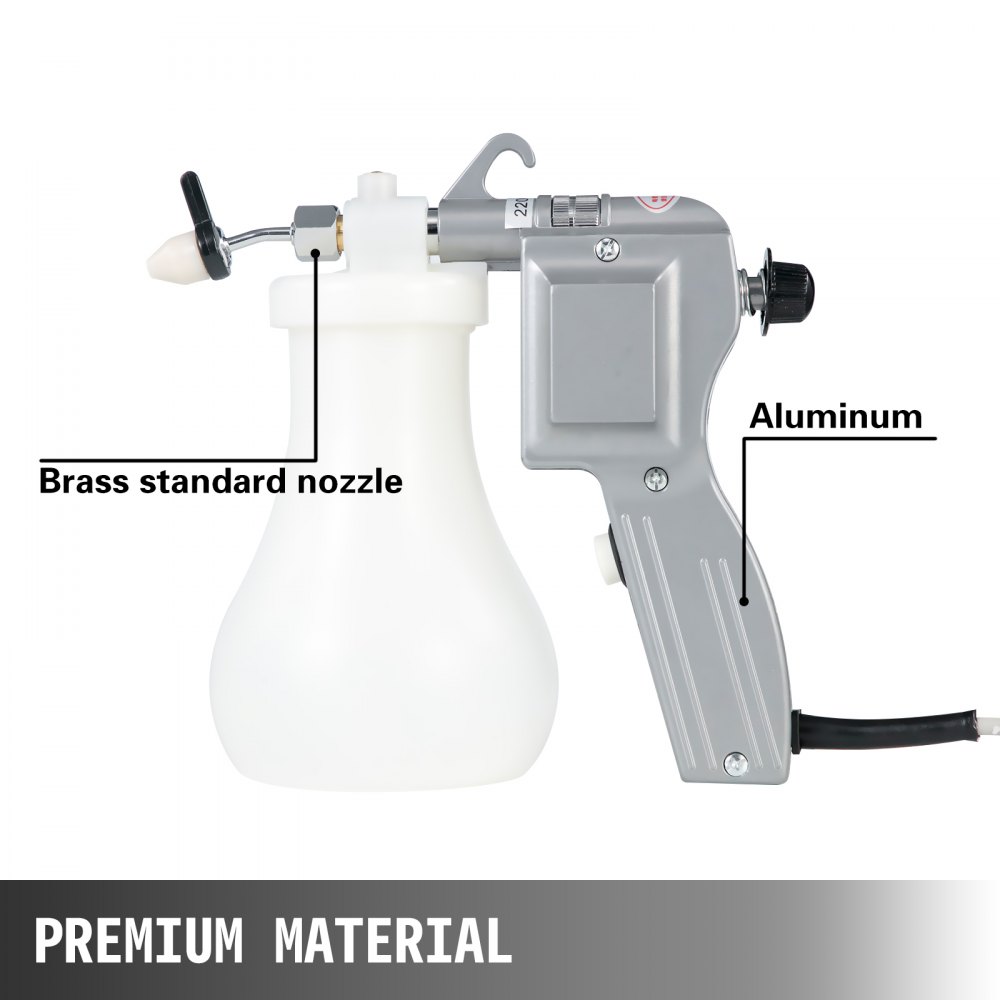 Pistola De Limpieza Textil Pulverizadora De Punto Boquilla Ajustable Serigrafía