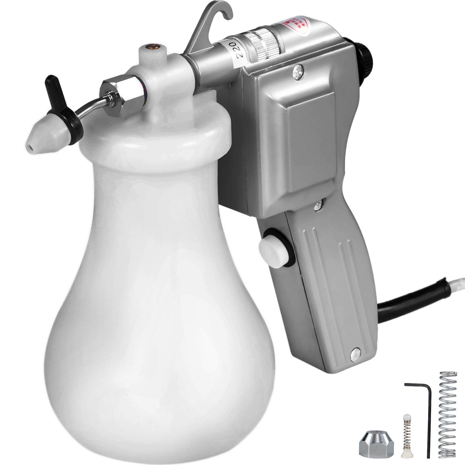 Pistola De Limpieza Textil Pulverizadora De Punto Boquilla Ajustable Serigrafía