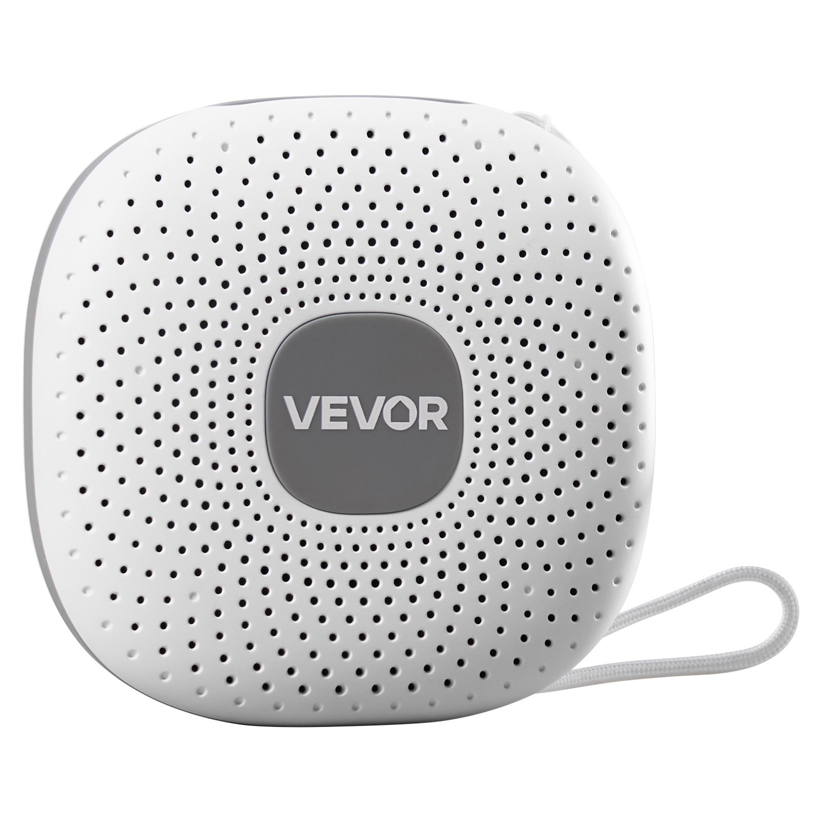 VEVOR Sound Machine, 21 Soothing Sleep Sounds, 3-in-1 Portable and Hangable White Noise Sound Machine with Auto-Off Timer, Soft Ring Light and Memory Function, for Baby, Adults, Home, Office & Travel