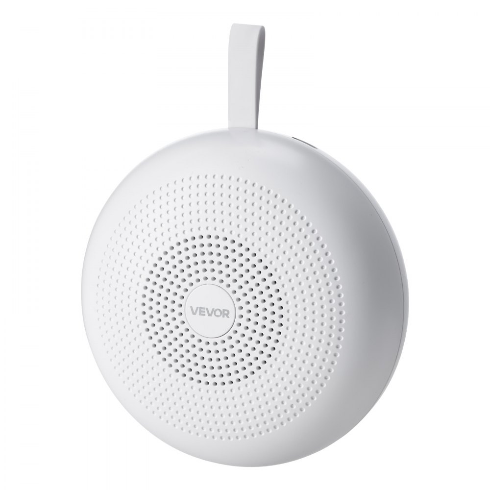 VEVOR Máquina de Ruido Blanco 3 en 1, 30 Pistas de Música, Apagado Automático, Luz de Anillo Suave y Función de Memoria, Generador de Ruido, Temporizador de 30/60/90 Minutos, 133 x 97 x 44 mm