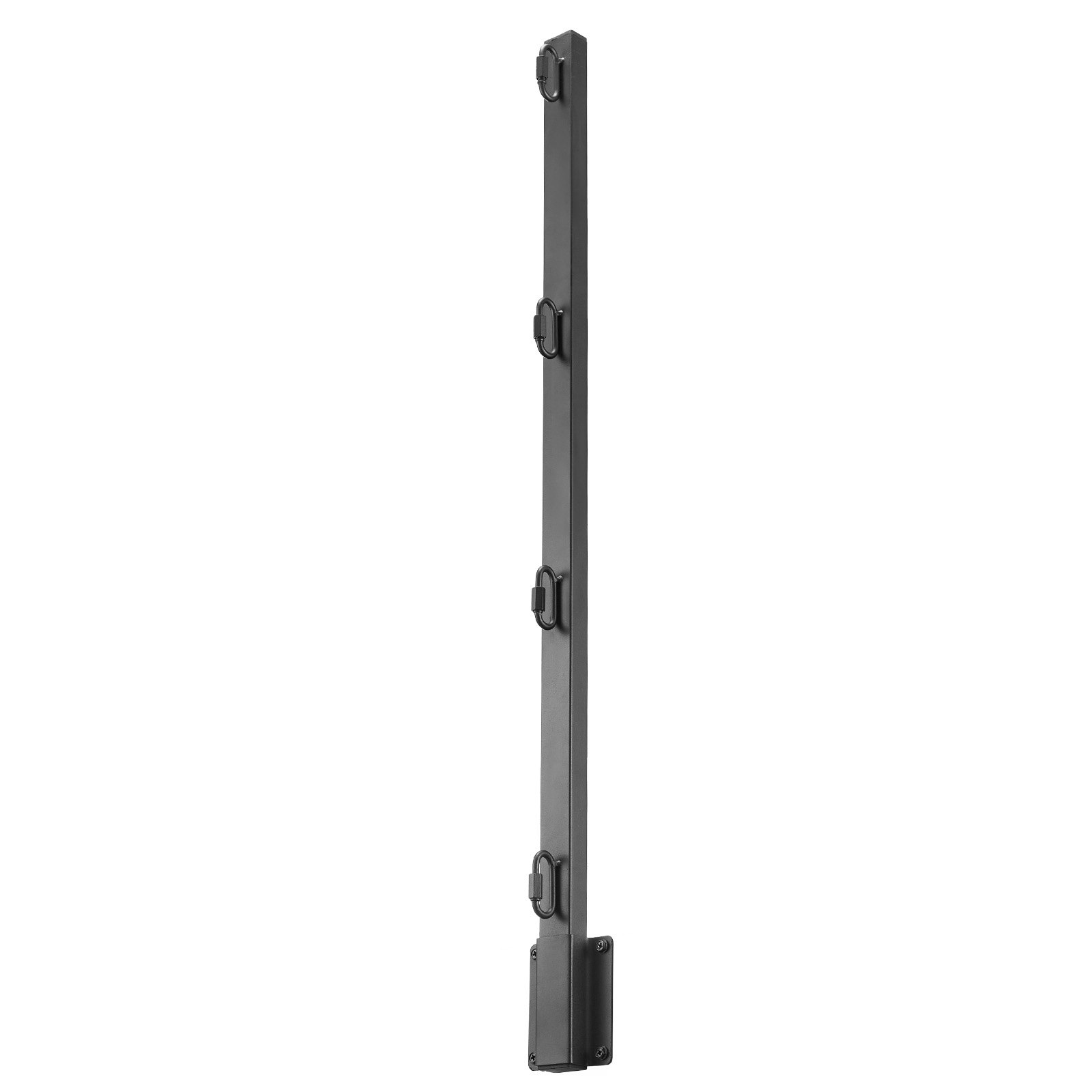 VEVOR Brazo de Extensión de Alambre de Púas, 12 Paquetes Extensores de Postes de Cerca de 815 mm, Extensor de Columna Cuadrada de Cerca de Acero Resistente para Evitar que Las Mascotas Salten