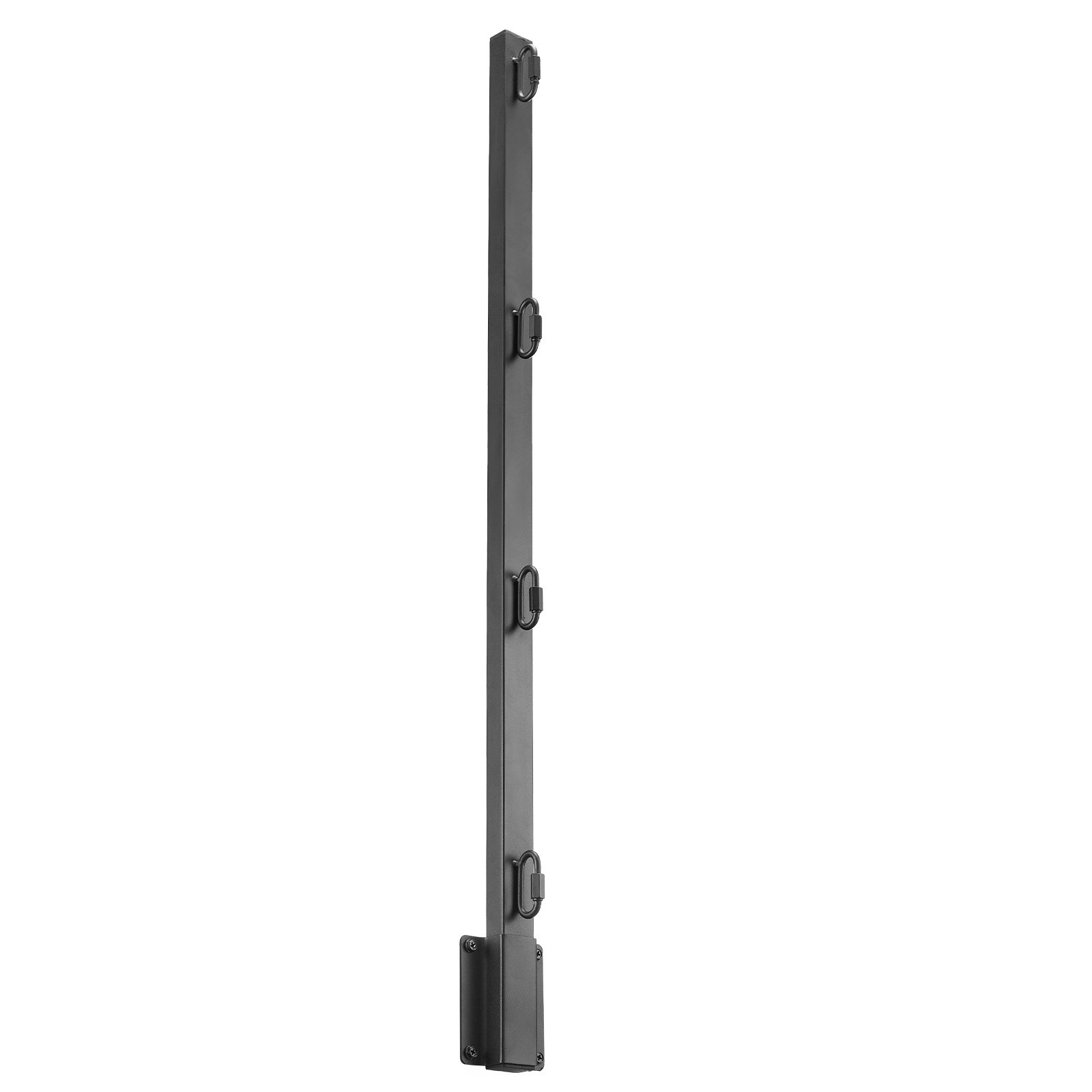 VEVOR Brazo de Extensión de Alambre de Púas, 12 Paquetes Extensores de Postes de Cerca de 815 mm, Extensor de Columna Cuadrada de Cerca de Acero Resistente para Evitar que Las Mascotas Salten