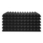 VEVOR Acoustic Foam Panels, Set of 80, 300x300x25mm, High-Density Soundproof Wall Panels, Acoustic Panels, Acoustic Foam Mats for Studio Walls and Ceilings, Black