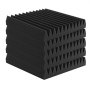VEVOR Paneles de Espuma Acústica 30,5 x 30,5 x 5 cm, Paneles de Pared Insonorizados de Alta Densidad, Absorbentes de Sonido a Paredes y Techos Estudios, 50 uds