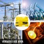 Cortadora de varillas hidráulica VEVOR para líneas eléctricas, plataformas petrolíferas y uso industrial. Área de uso versátil.