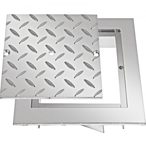 Vevor Tapa De Arqueta De Riego Rectangular Con Tornillo Acero Galvanizado