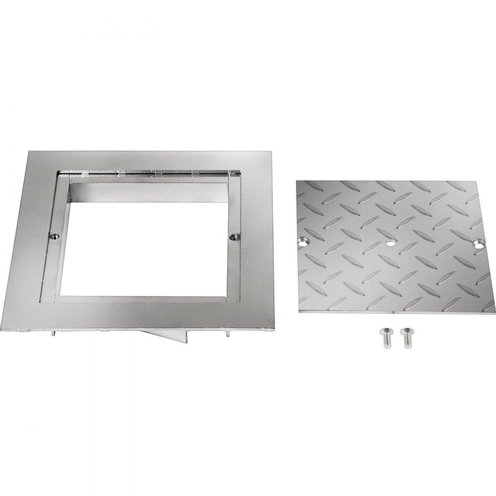 Vevor Tapa De Arqueta De Riego Rectangular Con Tornillo Acero Galvanizado
