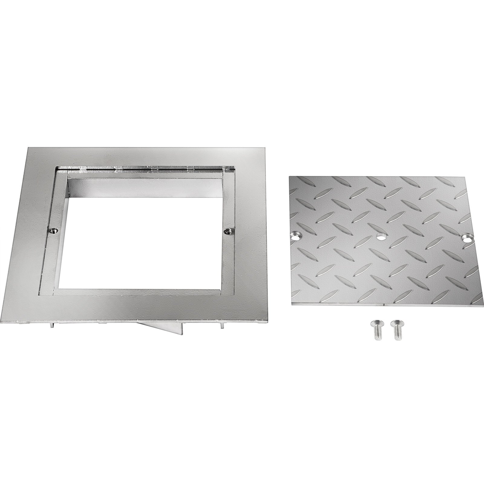 Vevor Tapa De Arqueta De Riego Rectangular Con Tornillo Acero Galvanizado