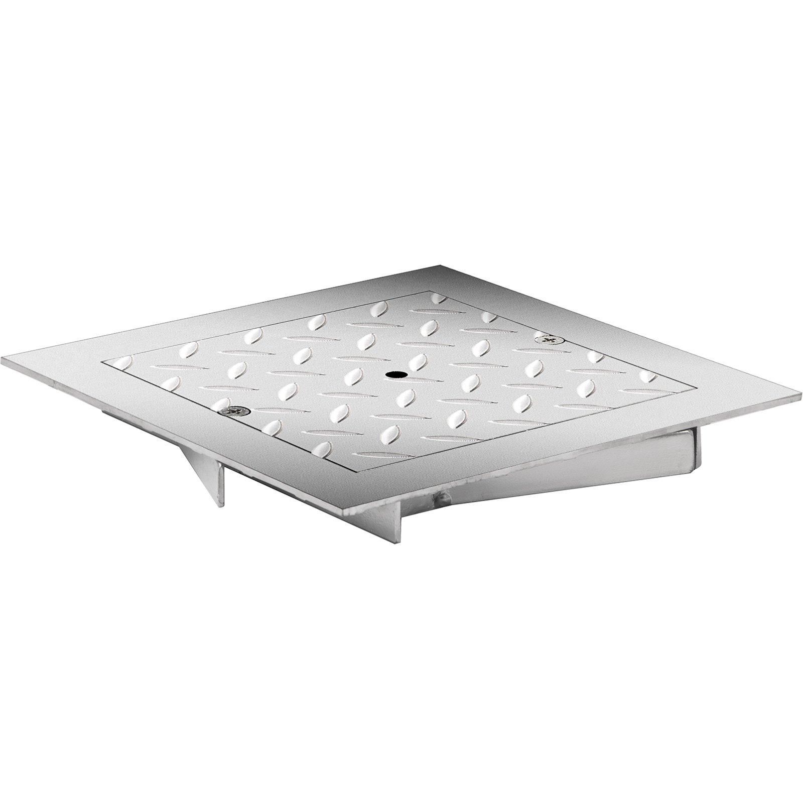 Vevor Tapa De Arqueta De Riego Rectangular Con Tornillo Acero Galvanizado