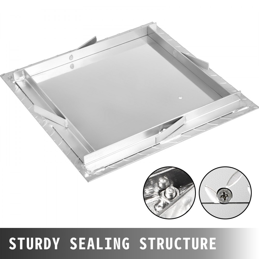 Vevor Tapa De Arqueta De Riego Rectangular Con Tornillo 87 X 87 Cm Para Barcos