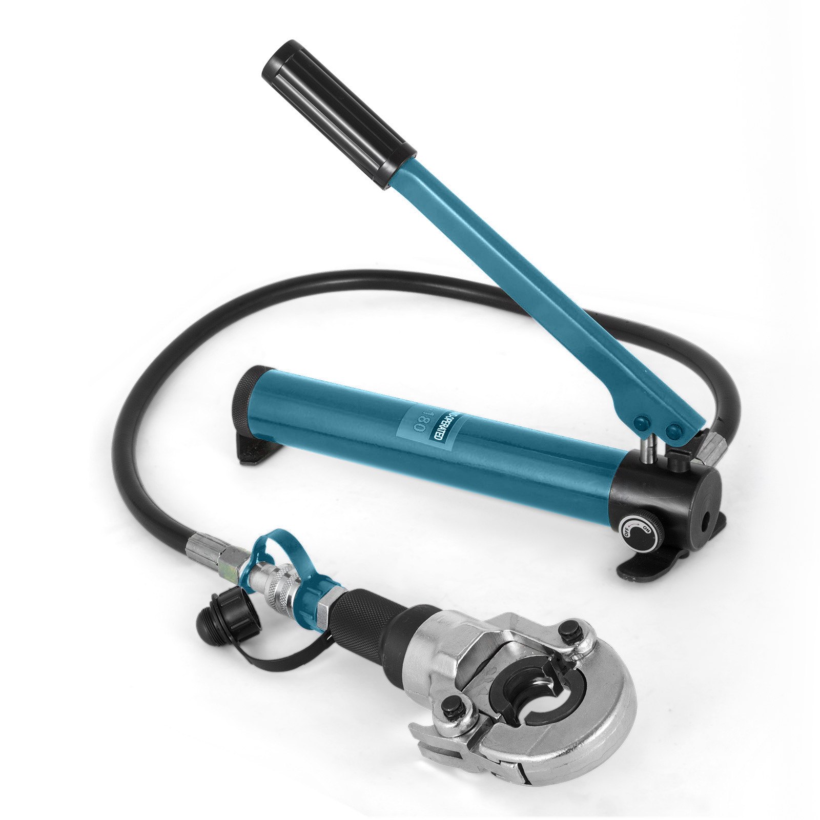 VEVOR Alicates Prensadores de Tuberías 15, 18, 22, 28 mm, Alicate Hidráulico 15-28 mm, Alicates para Tubería 6 T, Alicate Profesional para Tubería, con Sistema Hidráulico Separable