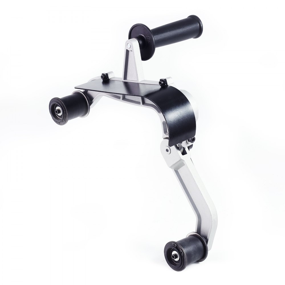 VEVOR Adaptador de Lijadora de Banda para Amoladora Angular Accesorio de Lijado de Tubos Tuberías con Rosca Métrica M14 y 10 Correas de Lijado, para Lijadora de Banda para Eliminación de Óxido