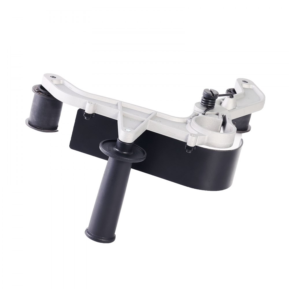 VEVOR Adaptador de Lijadora de Banda para Amoladora Angular Accesorio de Lijado de Tubos Tuberías con Rosca Métrica M14 y 10 Correas de Lijado, para Lijadora de Banda para Eliminación de Óxido