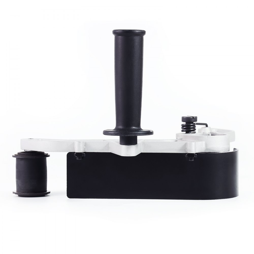 VEVOR Adaptador de Lijadora de Banda para Amoladora Angular Accesorio de Lijado de Tubos Tuberías con Rosca Métrica M14 y 10 Correas de Lijado, para Lijadora de Banda para Eliminación de Óxido