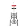 VEVOR 101.6–203.2 mm Pipe Flange Aligner, Internal Pipe Fit-Up Clamp, Pipe Flange Welding Alignment Tool with Two Sets of Clamps, High-Strength Steel Clamp Tool for Industrial Piping Fabrication