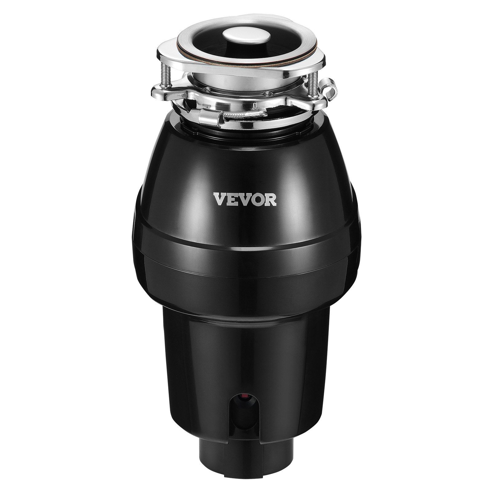VEVOR Triturador de Basura para Fregadero de Cocina, 1/2 HP, Sistema de Eliminación de Residuos de Alimentos, Montaje 3 Pernos, 3820 RPM, con Cable de Alimentación, para el Hogar, 185 x 185 x 370 mm