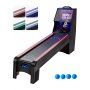 VEVOR Mesa de Juego Arcade Clásica Roll and Score, para Interiores con Marcador Electrónico LED, Sonido, para Sala de Juegos Recreativa para Adultos y Niños, 4 Bolas Incluidas, 2710 x 620 x 1540 mm