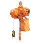VEVOR Polipasto Eléctrico de Cadena Carga 2000 kg, Trifásico 380-415 V, 50Hz, Elevación de 6m, Cadena G100, Velocidad 6,6 m/min con Control Remoto Inalámbrico 100 m para Motor Garaje Reparación Taller