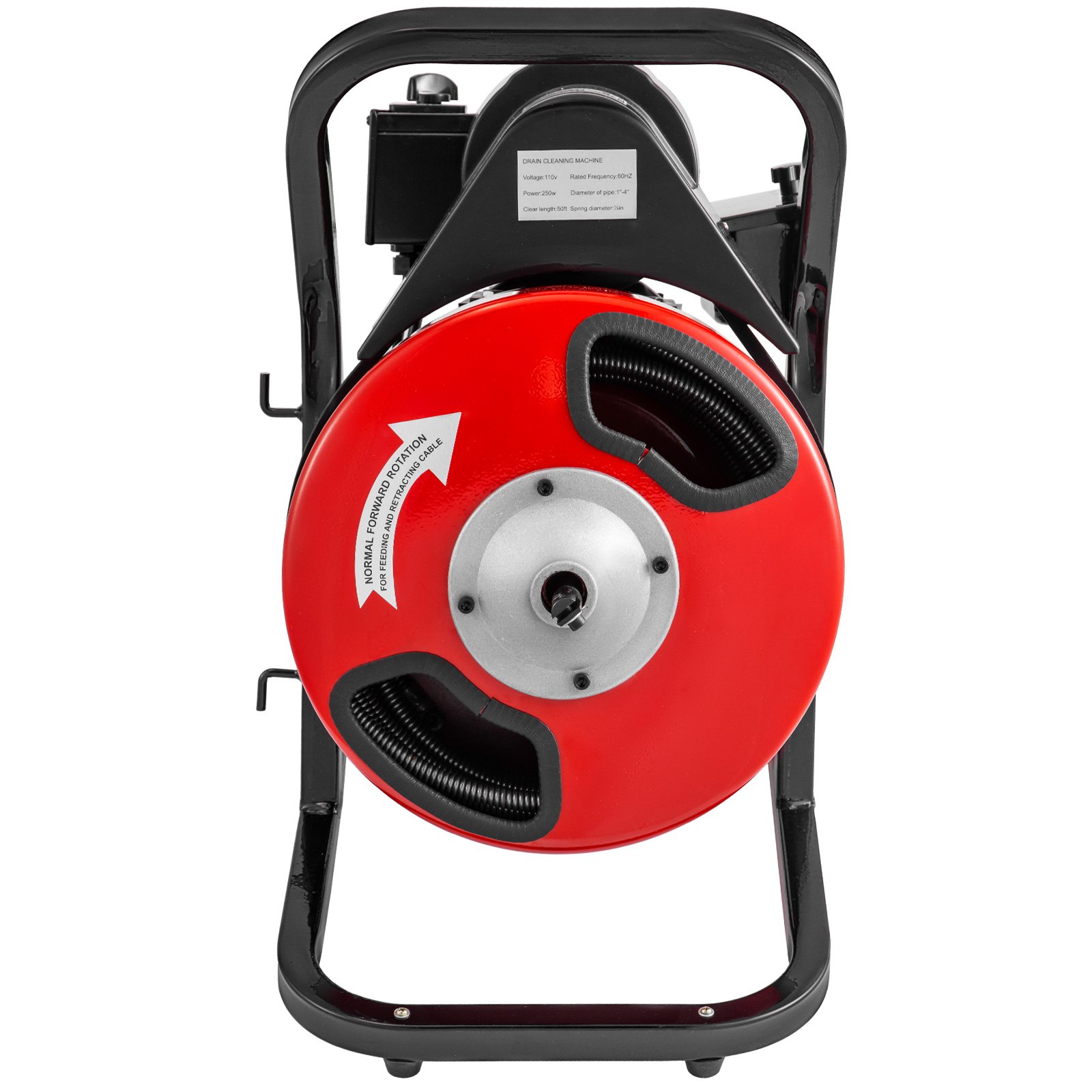 Limpiador De Desagües Máquina De Limpieza De Desagües De 250w Con 5 Cortadores
