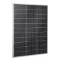 VEVOR Panel Solar 100W 2 Piezas, Módulo Solar Monocristalino Bifacial, Eficiencia 23%, Marco de Aluminio y Salida MC4, Protección IP67, para Autocaravanas Barcos Terrazas Hogar Sistema fuera de la Red