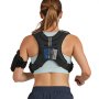 VEVOR Weighted Vest, 4.7 kg Body Weight Vest for Men Women, with Reflective Stripe, Adjustable Buckle, Workout Equipment for Strength Training, Running, Jogging, Fitness, Muscle Building, Weight Loss