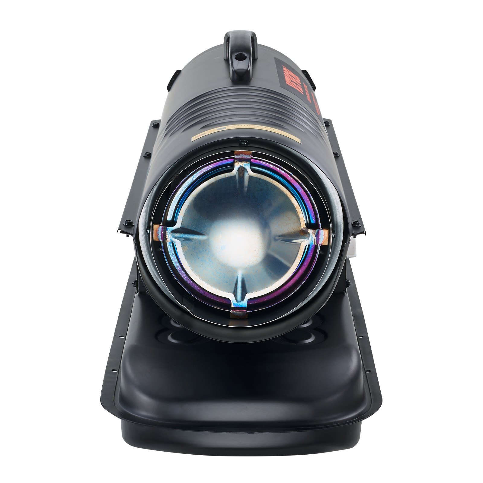 Calentador de aire forzado a queroseno/diésel VEVOR, calentador de espacio tipo torpedo de 70000 Btu, portátil con control de termostato, tanque de 19 l, calentador de queroseno eficiente para interiores y exteriores para el hogar, el lugar de trabajo, la industria, los talleres, color negro