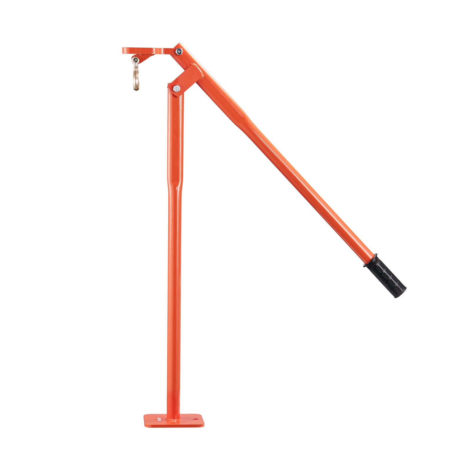 VEVOR Extractor de Postes en T de 914 mm, Carga de 300 kg, para Postes de Valla Redondos, los de Señalización y Tocones de Árboles, Cadena de Elevación no Incluida, 914 x 150 x 150 mm, Naranja