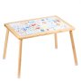 VEVOR Mesa Sensorial de 815 x 600 x 505 mm con Tablero de Doble Cara para Niños