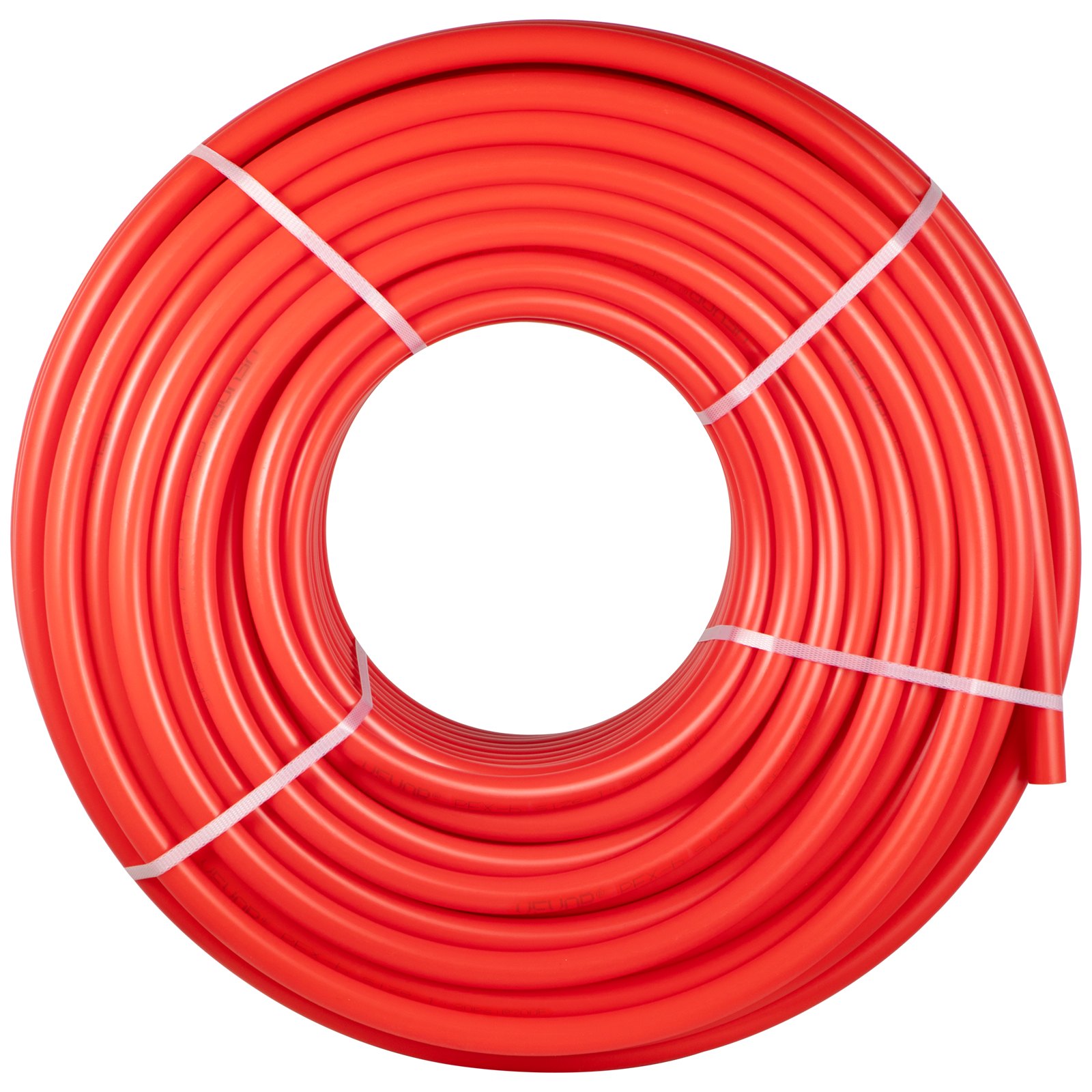 VEVOR Tubo PEX (Barrera sin Oxígeno) 1", Tubería Multicapa de Color Rojo, Tubo Multicapa 500 Pies, Tubo Conector Multicapa para Grapado (entre Viguetas) Suelo Radiante y Sistemas de Fusión de Hielo