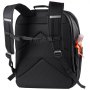 VEVOR Mochila para Herramientas, Mochila de Trabajo 330 x 220 x 440 mm con 45 Bolsillos, Compartimento para Portátil y Base de Tela Reforzada, Organizador de Herramientas para Electricistas